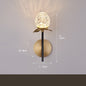 Modern Full Copper Wall Lamp Minimalist Bedside Lamp